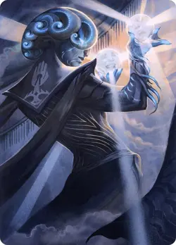 🧙Queza, Augur Of Agonies 75/81 Art Series SNC Streets Of New Capenna MTG - Image 1