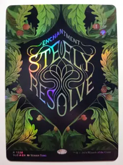 Steely Resolve Foil Secret L'Air NM ENG MTG - Image 1