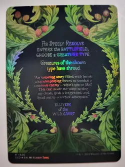 Steely Resolve Foil Secret L'Air NM ENG MTG - Image 2