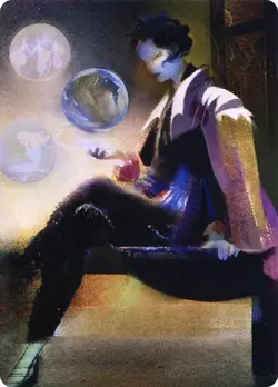 🧙Obscura Interceptor 74/81 Art Series SNC Streets Of New Capenna MTG - Image 1