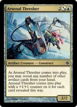 Arsenal Thresher -Foil Medium Play MTG Alara Reborn - Image 1