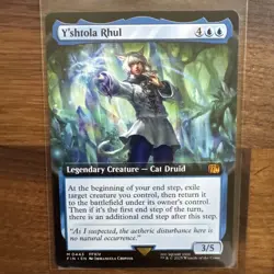 MTG Final Fantasy English Y'shtola Rhul Extended Art 0443 Non-Foil NM - Image 1