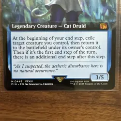 MTG Final Fantasy English Y'shtola Rhul Extended Art 0443 Non-Foil NM - Image 2