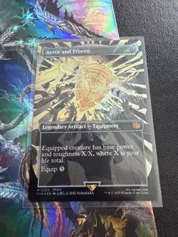 Aettir and Priwen (Borderless) (FOIL) ✅ Final Fantasy ✅ Magic The Gathering(mtg) - Image 1