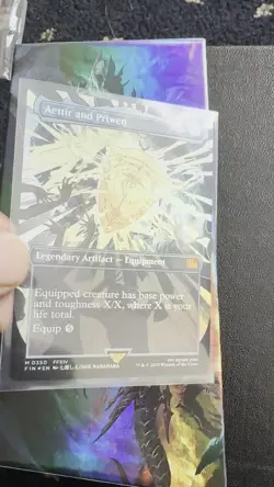 Aettir and Priwen (Borderless) (FOIL) ✅ Final Fantasy ✅ Magic The Gathering(mtg) - Image 2
