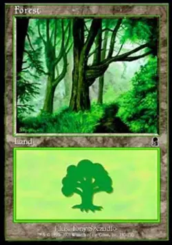 Forest (350) - Medium Play MTG Odyssey - Image 1