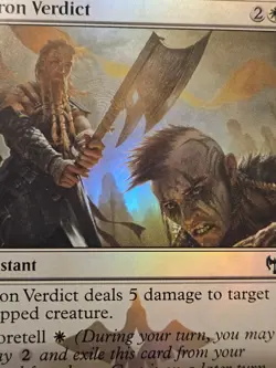 Iron Verdict FOIL Kaldheim MTG Magic - Image 2