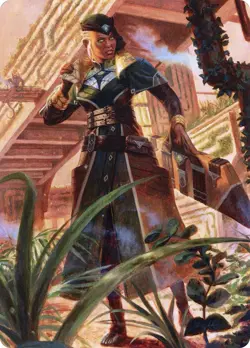 🧙Vivien On The Hunt 22/81 Art Series SNC Streets Of New Capenna MTG - Image 1