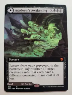 Agadeem's Awakening/Agadeem's The Undercrypt Ext Zendikar Rising NM ENG MTG - Image 1