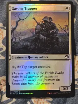 Gavony Trapper FOIL Innistrad: Midnight Hunt MTG Magic - Image 1