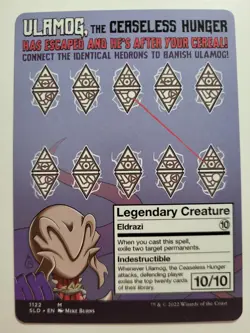 Ulamog The Ceaseless Hunger Foil Secret L'air NM ENG MTG - Image 2