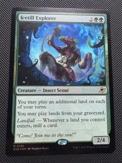 MTG Icetill Explorer - Foil - MTG Edge of Eternities - Image 1