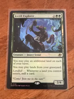 MTG Icetill Explorer - Foil - MTG Edge of Eternities - Image 1