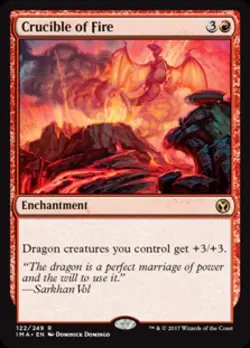 Crucible of Fire - Medium Play MTG Iconic Masters - Image 1