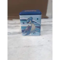 Wishiwashi Official Pokemon Tin, Stacking Tin, Empty Pokemon TCG Storage, Blue - Image 3