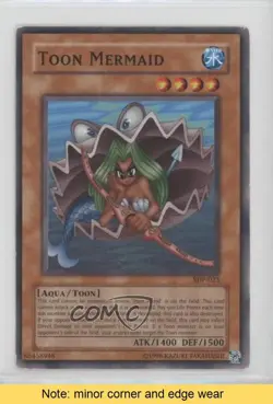 Toon Mermaid Unlimited YuGiOh Starter Deck Pegasus #SDP-023 2003 READ 01j3 - Image 1