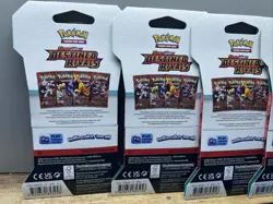 Pokemon Destined Rivals Scarlet And Violet - Lot Of 5 Sealed Packs Sleeved - Image 5