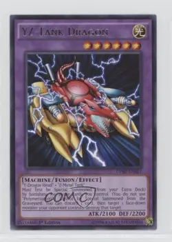 YZ-Tank Dragon 1st Ed. YuGiOh Duelist Pack: Rivals of the Pharoah 1md - Image 1