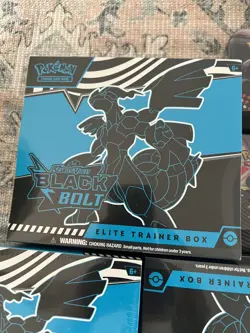 Pokemon Black Bolt & White Flare ETB Set - BRAND NEW SEALED - Image 5
