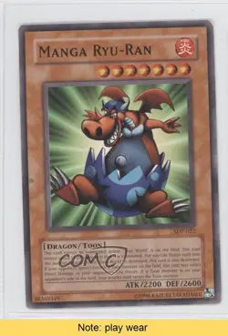 Manga Ryu-Ran Unlimited YuGiOh Starter Deck Pegasus #SDP-022 2003 READ 1a1 - Image 1