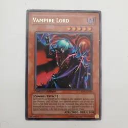 Yugioh Vampire Lord RDS-ENSE4 Limited Edition Ultra Rare Holo Unplayed - Image 2