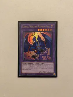 Yugioh Garura, Wings of Resonant Life RA02-EN024 Ultra Rare 1st Ed NM - Image 1