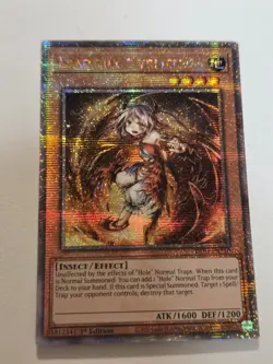 Traptrix Myrmeleo RA04-EN210 Quarter Century Secret Rare Yugioh 1st Edition Mint - Image 1