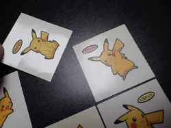 Pokemon Card Daiichi Bread Promo Sticker Pikachu x15 SET #4628 - Image 2