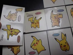 Pokemon Card Daiichi Bread Promo Sticker Pikachu x15 SET #4628 - Image 4