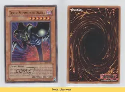 Toon Summoned Skull Unlimited YuGiOh Starter Deck Pegasus #SDP-021 2003 READ 3y7 - Image 3