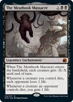 MTG Foil - The Meathook Massacre - 112 / NM / English - Image 1