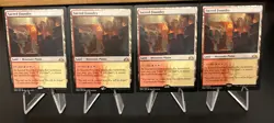 Magic MTG Guilds of Ravnica PLAYSET 4x Sacred Foundry x4 NEAR MINT NM - Image 1