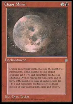 Chaos Moon - Light Play MTG Ice Age - Image 1