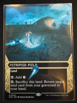 Petrified Field MTG EOE Stellar Sights M #0032 - Image 1