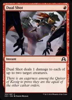 Dual Shot - Light Play MTG Shadows Over Innistrad - Image 1