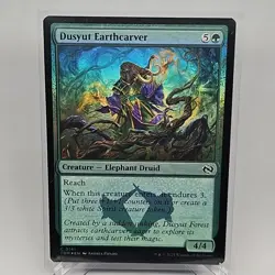 MTG Dusyut Earthcarver FOIL Tarkir Dragonstorm (C) TDM 0141 - Image 1