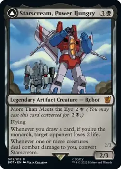 MTG Starscream, Power Hungry - 5 / English / Near Mint - Image 1