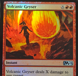 Volcanic Geyser FOIL Core Set 2021 MTG Magic - Image 2