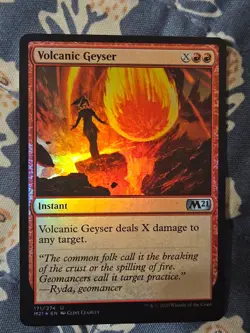Volcanic Geyser FOIL Core Set 2021 MTG Magic - Image 3