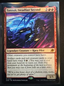 Tannuk, Steadfast Second - 162 - EOE - NM - MTG Magic the Gathering - Image 1