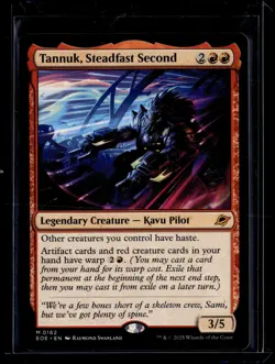 Tannuk, Steadfast Second - 162 - EOE - NM - MTG Magic the Gathering - Image 1