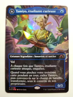 Tamiyo Inquisitive Student / Tamiyo Seasoned Scholar Foil MH3 NM FR MTG - Image 1