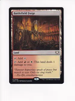MAGIC THE GATHERING MTG COMMANDER: EDGE OF ETERNITIES BATTLEFIELD FORGE - Image 1