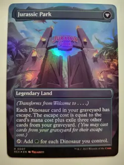 Welcome To... Jurassic Park Foil Jurassic World NM ENG MTG - Image 2