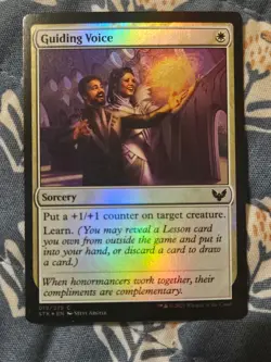 Guiding Voice FOIL STX Strixhaven MTG Magic - Image 1