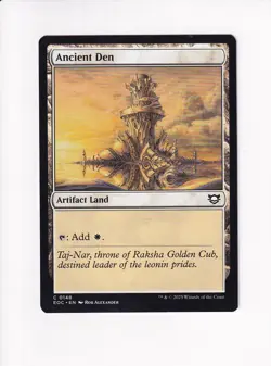 MAGIC THE GATHERING MTG COMMANDER: EDGE OF ETERNITIES ANCIENT DEN - Image 1