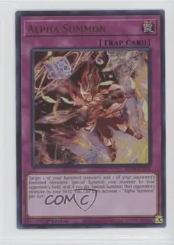 UR - Alpha Summon 1st Ed. YuGiOh 25th Anniversary Tin: Dueling Mirrors e6j - Image 1