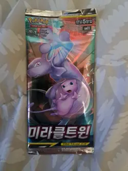 Booster Pokemon Korean Sm11 Miracle Twin Neuf Scelle - Image 1