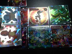 Pokemon Wafer Promo Holo Sticker x9 Charizard Charmander Gyarados etc #4672 - Image 3