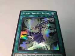 YUGIOH - SILENT SWORD SLASH - DPRP-EN004 - 1ST EDITION- SUPER RARE - YGO TCG - Image 4